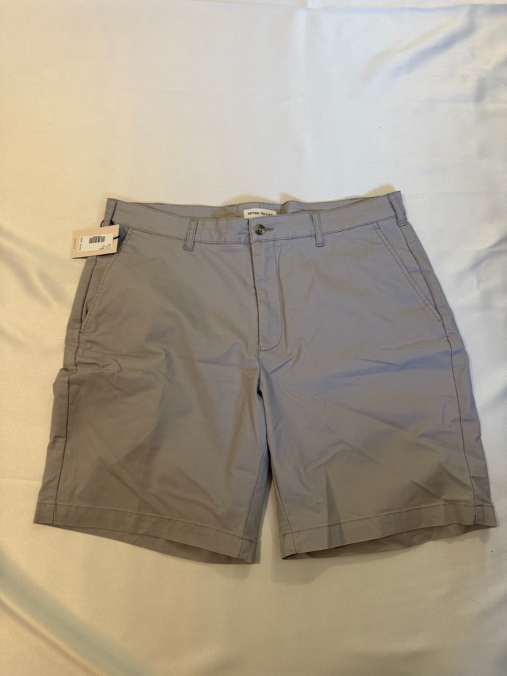 Peter Millar Crown Comfort Short in Mountain Grey SZ 35 - Picture 4 of 7